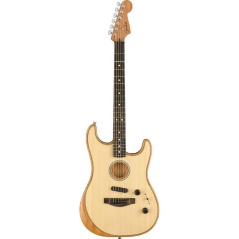 Fender Acoustasonic Strat Acoustic/Electric Guitar - Natural